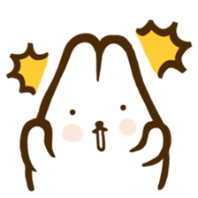 Mori Shu Mochi Rabbits sticker #3360109