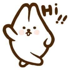 Mori Shu Mochi Rabbits sticker #3360110