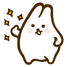 Mori Shu Mochi Rabbits sticker #3360112