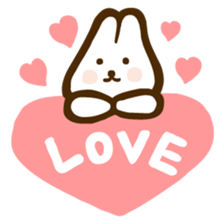 Mori Shu Mochi Rabbits sticker #3360119