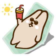 Mori Shu Mochi Rabbits sticker #3360121