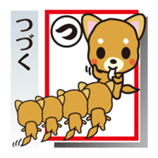 Part2.Feelings of dog Iroha Karuta basis sticker #3360668