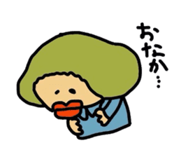Drooping eyes,thick lips,chubby sticker #3361261