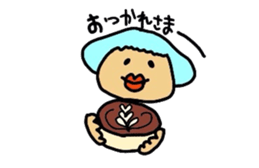 Drooping eyes,thick lips,chubby sticker #3361268