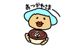 Drooping eyes,thick lips,chubby sticker #3361268