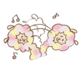 Soft alpaca sticker #3361563