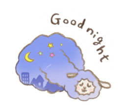 Soft alpaca sticker #3361567