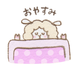 Soft alpaca sticker #3361574