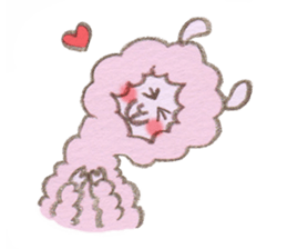 Soft alpaca sticker #3361580