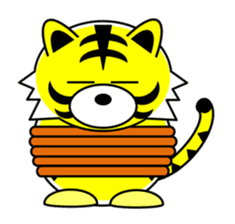 Tiger in Kansai region of Japan Vol.2 sticker #3361616