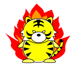 Tiger in Kansai region of Japan Vol.2 sticker #3361627