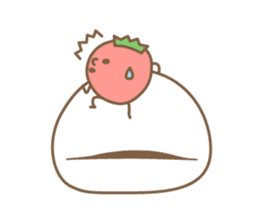 Japanese ichigo daifuku sticker #3361765