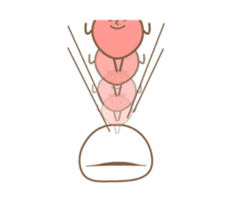 Japanese ichigo daifuku sticker #3361770