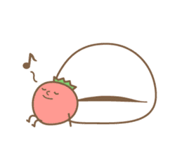 Japanese ichigo daifuku sticker #3361773