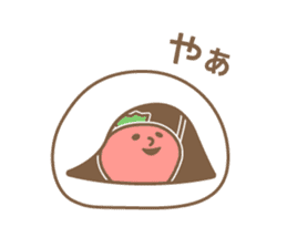 Japanese ichigo daifuku sticker #3361788