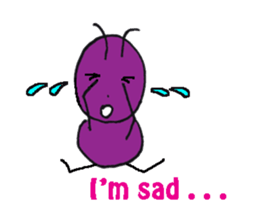 Ant of my home -English version- sticker #3362283