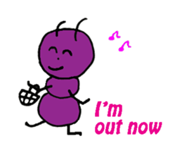 Ant of my home -English version- sticker #3362296