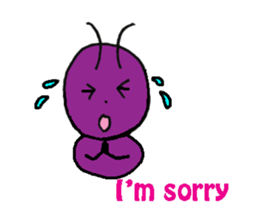 Ant of my home -English version- sticker #3362299