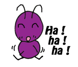 Ant of my home -English version- sticker #3362309