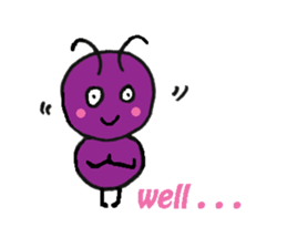 Ant of my home -English version- sticker #3362311