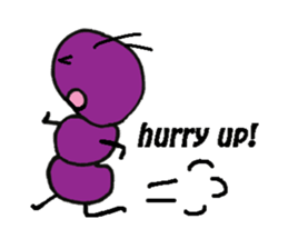 Ant of my home -English version- sticker #3362315