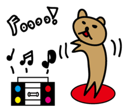 The Talking Bear(dog) POPO sticker #3362443