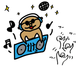 The Talking Bear(dog) POPO sticker #3362470