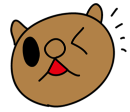 The Talking Bear(dog) POPO sticker #3362472