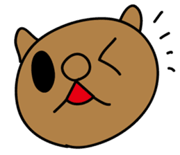 The Talking Bear(dog) POPO sticker #3362472