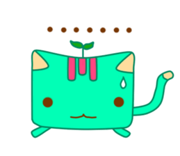 Green Curry Cat (Khiao-Wan) sticker #3362528