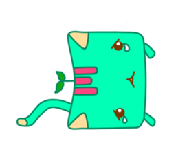 Green Curry Cat (Khiao-Wan) sticker #3362548