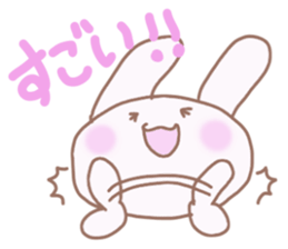 Rabbits to encourage sticker #3362891