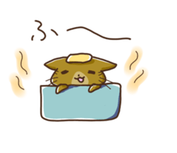 Booshan of cat sticker #3362980