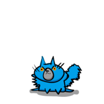THE BLUE CAT sticker #3363416
