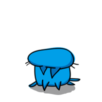 THE BLUE CAT sticker #3363421