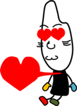 Idle rice grain sticker #3363603