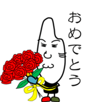 Idle rice grain sticker #3363610