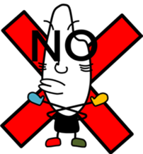 Idle rice grain sticker #3363637