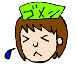 A KIMOKAWA illustration sticker #3363688