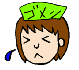 A KIMOKAWA illustration sticker #3363688