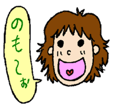 A KIMOKAWA illustration sticker #3363690
