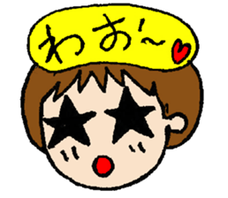 A KIMOKAWA illustration sticker #3363693