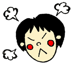 A KIMOKAWA illustration sticker #3363694