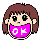A KIMOKAWA illustration sticker #3363695