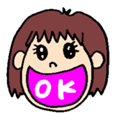 A KIMOKAWA illustration sticker #3363695