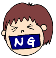 A KIMOKAWA illustration sticker #3363696