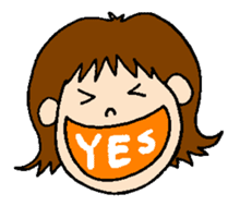 A KIMOKAWA illustration sticker #3363697