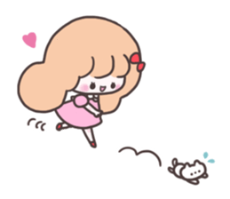 pretty girl "Kamatte chan" sticker #3363923
