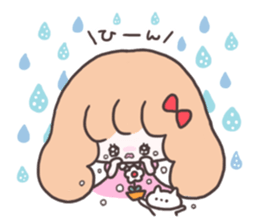 pretty girl "Kamatte chan" sticker #3363942