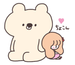 pretty girl "Kamatte chan" sticker #3363946